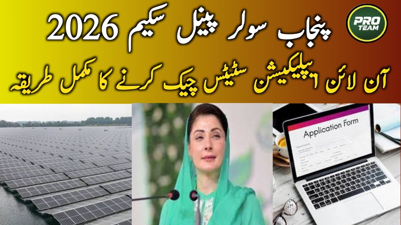 CM Punjab Solar Panel Scheme – Check Application Status