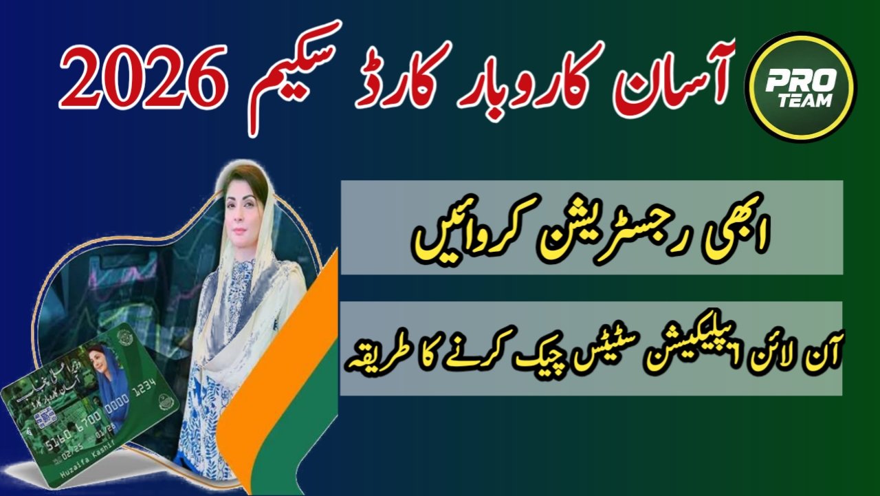 How to Check Asaan Karobar Card Application Status Online